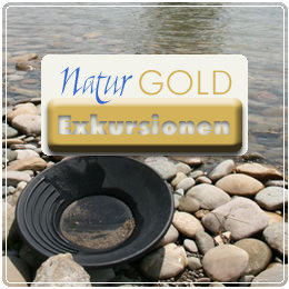 Naturgold - Goldwaschen am Rhein, Inn und Donau